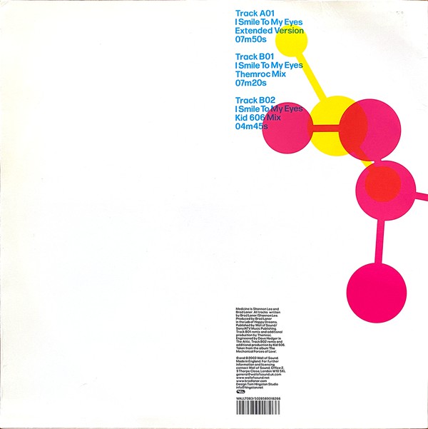 Medicine (2) : I Smile To My Eyes (12")