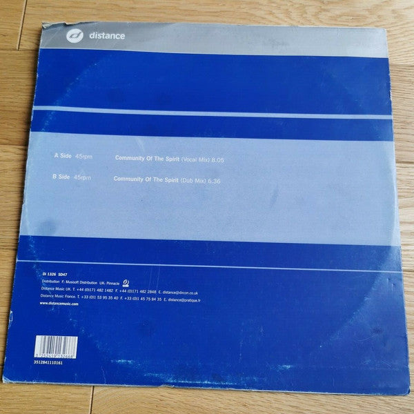 Danny Rampling : Community Of The Spirit (12")