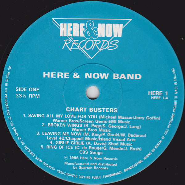 Here & Now Band : Chart Busters Volume 1 (LP, Album)