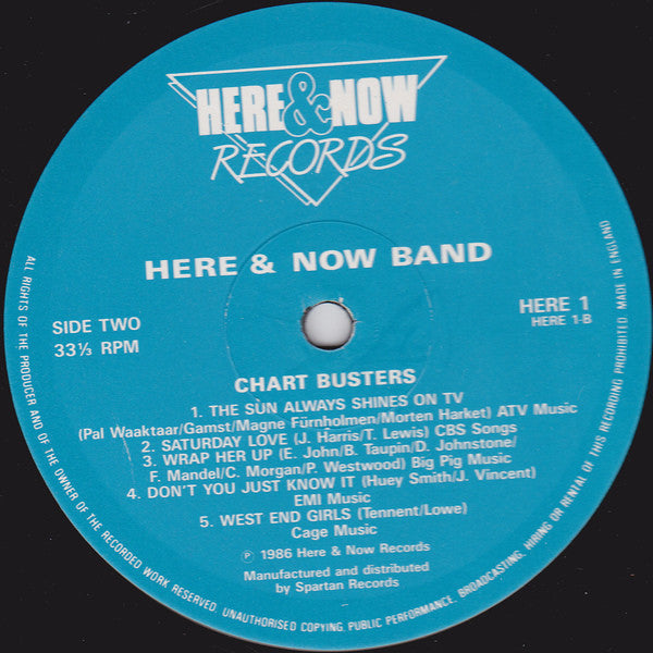 Here & Now Band : Chart Busters Volume 1 (LP, Album)