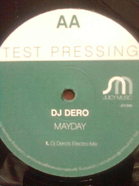 DJ Dero : Mayday (12", TP)
