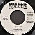 Phoebe Snow : Baby Please (7", Promo, AR )