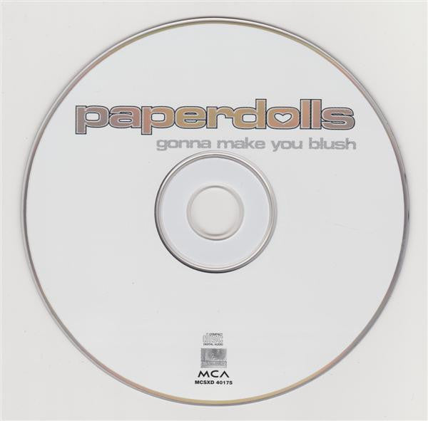 Paperdolls : Gonna Make You Blush (CD, Single)