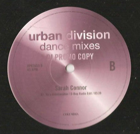 Sarah Connor : He's Unbelievable (12", Single, Promo)