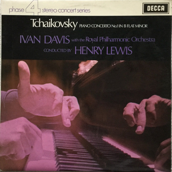 Pyotr Ilyich Tchaikovsky / Ivan Davis (2), Henry Lewis, Royal Philharmonic Orchestra : Piano Concerto No. 1 In B Flat Minor (LP)