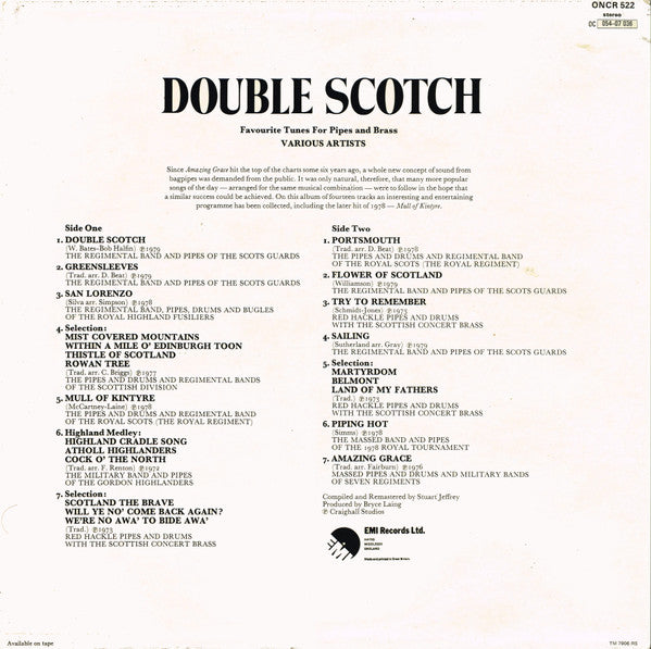Various : Double Scotch (LP, Comp)
