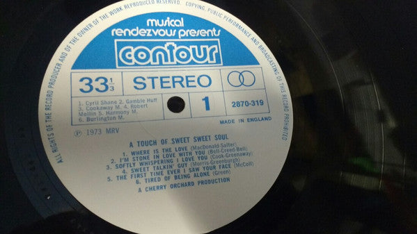 Unknown Artist : A Touch Of Sweet Sweet Soul (LP)