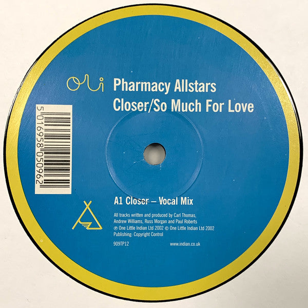 Pharmacy Allstars : Closer (12")