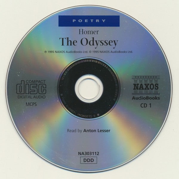 Anton Lesser : Homer: The Odyssey (3xCD, Album)