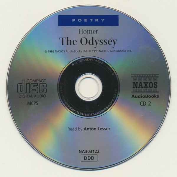 Anton Lesser : Homer: The Odyssey (3xCD, Album)