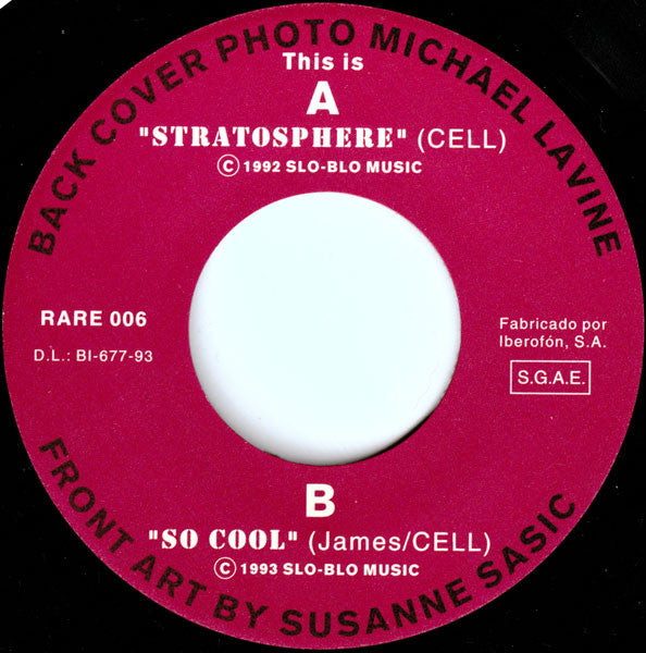 Cell (3) : Stratosphere / So Cool (7", Single)