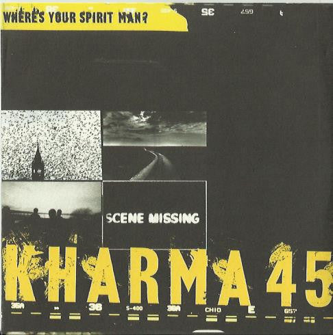 Kharma 45 : Where's Your Spirit Man? (CD, Single, Promo)