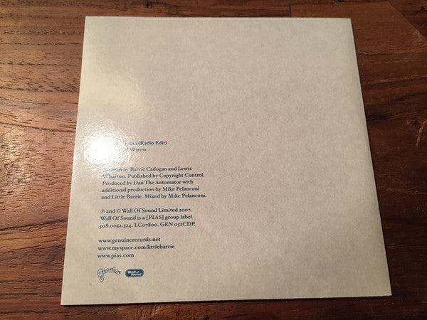 Little Barrie : Pay To Join (CD, Single, Promo)