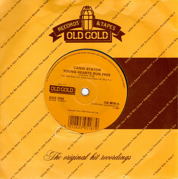 Candi Staton : Young Hearts Run Free / Nights On Broadway (7", Single)
