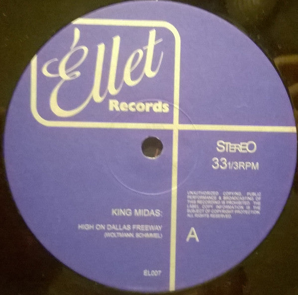 King Midas : High On Dallas Freeway (10")