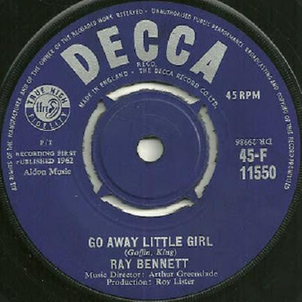 Ray Bennett (2) : Go Away Little Girl / Twistin' To The Blues (7", Single)