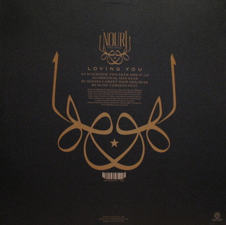 Rachid Nouri Feat. Ydama : Loving You (12")
