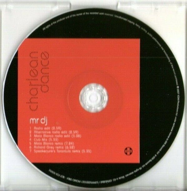 Charlean Dance : Mr DJ (CD, Single, Promo)