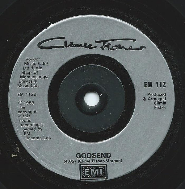 Climie Fisher : Fire On The Ocean (7", Ltd, Sil)