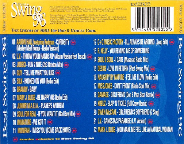 Various : Best Swing 96 (CD, Comp)