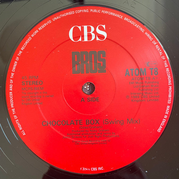 Bros : Chocolate Box (12", Single)