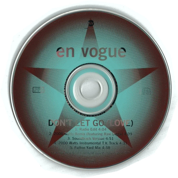 En Vogue : Don't Let Go (Love) (CD, Single, Dis)