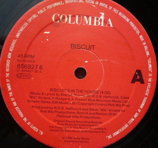 Biscuit (3) : Biscuit's In The House (12")