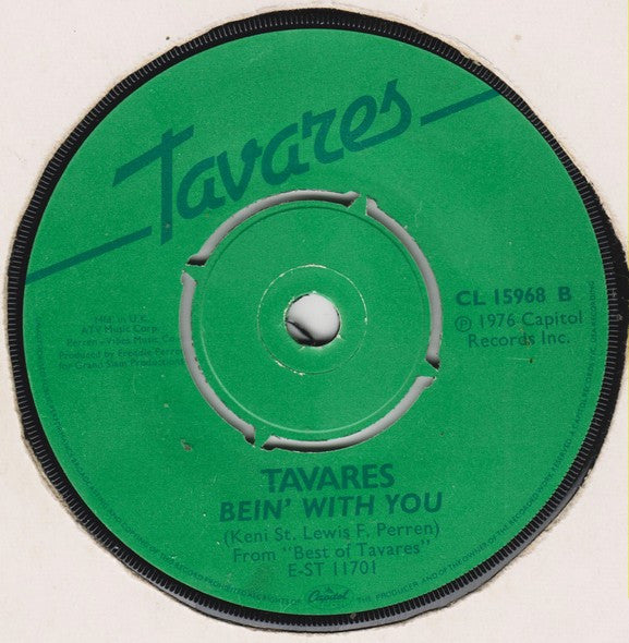 Tavares : The Ghost Of Love (7")