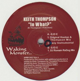 Keith Thompson : In What? (12")