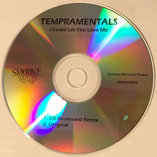 Tempramentals : I Could Let You Love Me (CDr, Single, Promo)