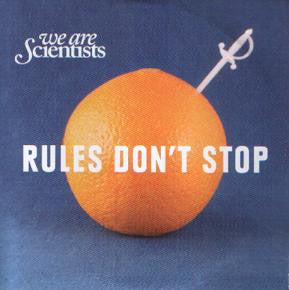 We Are Scientists : Rules Don't Stop (CD, Single, Promo)
