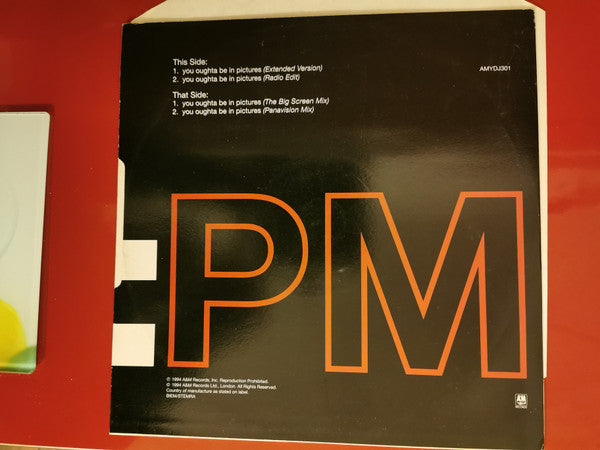 Ioni : You Oughta Be In Pictures (12", Promo)