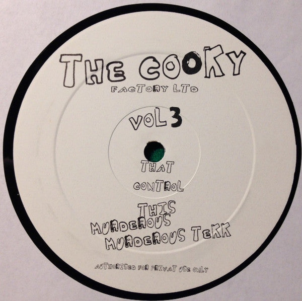The Cooky Factory Ltd : Vol 3 (12")