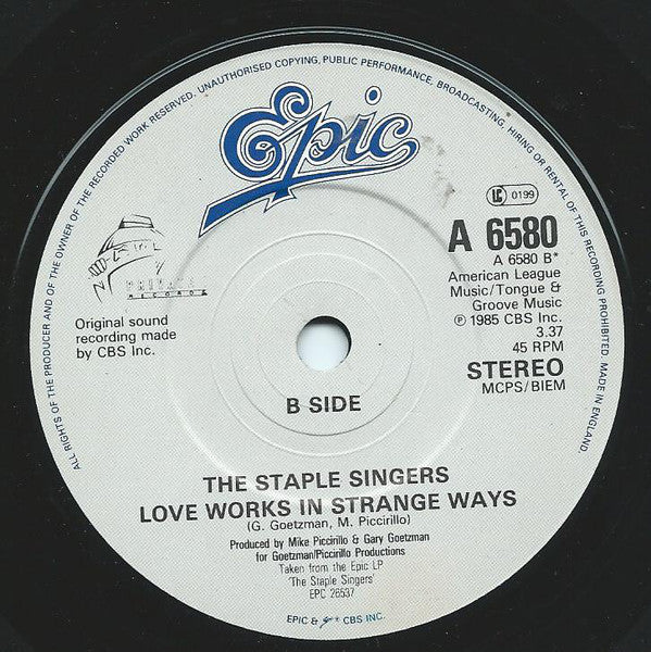 The Staple Singers : Are You Ready? (7", Single)