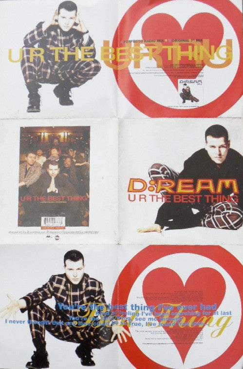 D:Ream : U R The Best Thing (7", Single, Ltd, Pos)