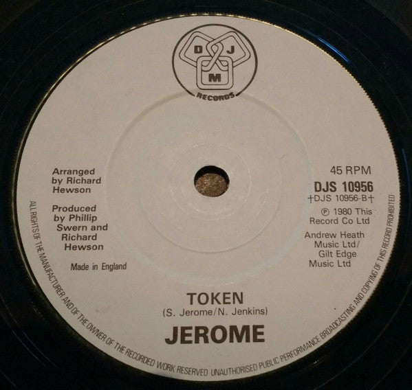Steve Jerome (2) : If You Walk Out That Door (7")
