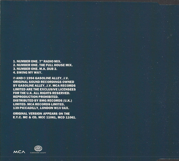E.Y.C. : Number One (CD, Single, CD1)