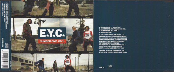 E.Y.C. : Number One (CD, Single, CD1)