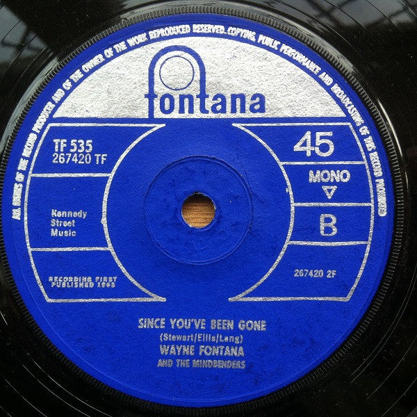 Wayne Fontana & The Mindbenders : The Game Of Love (7", Single, Mono, Sol)