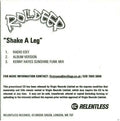 Roll Deep : Shake A Leg (CDr, Single, Promo)