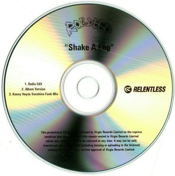 Roll Deep : Shake A Leg (CDr, Single, Promo)