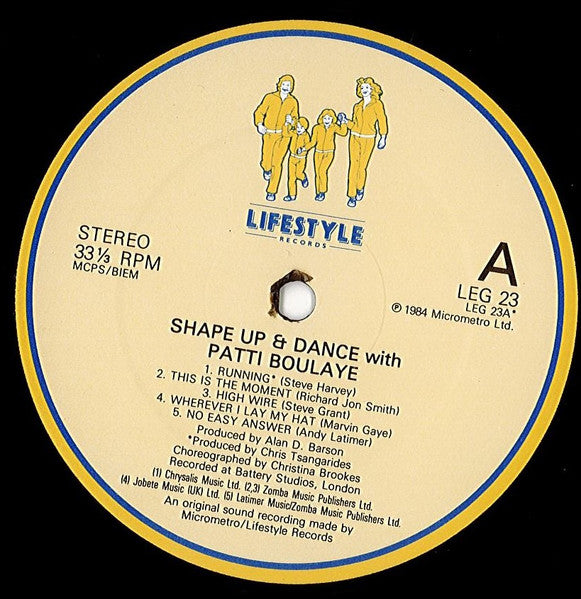 Patti Boulaye : Shape Up & Dance Volume 10 With Patti Boulaye (LP, Album, Comp)