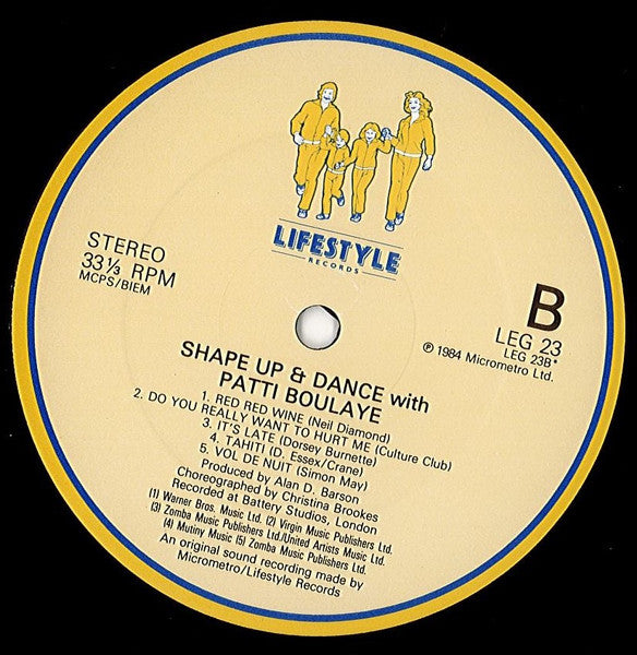 Patti Boulaye : Shape Up & Dance Volume 10 With Patti Boulaye (LP, Album, Comp)