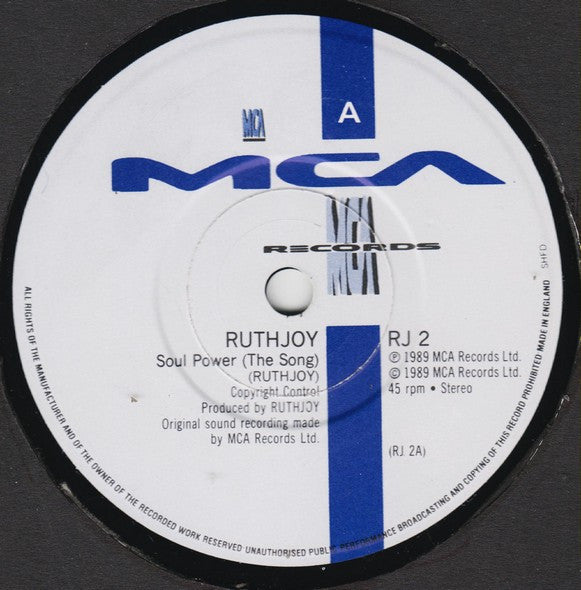 Ruth Joy : Soul Power (7", Single)