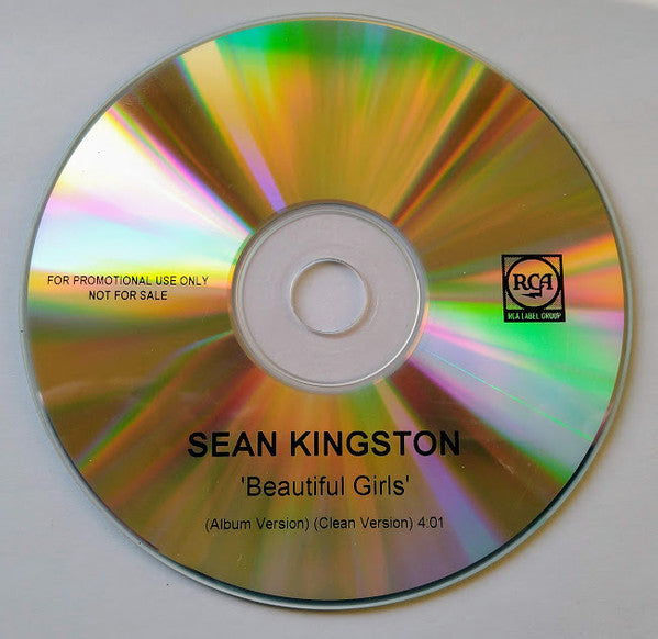 Sean Kingston : Beautiful Girls (CDr, Single, Promo)