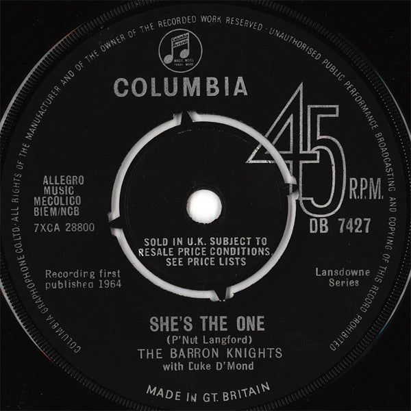 The Barron Knights : The House Of Johann Strauss (7", Single)