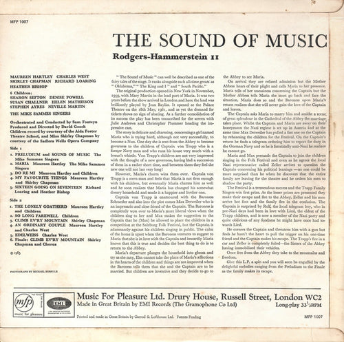 "The Sound Of Music" Cast : The Sound Of Music (LP, Album)