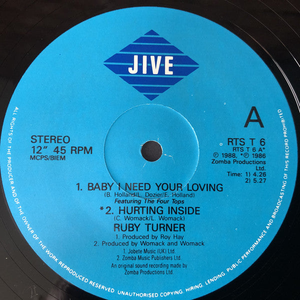 Ruby Turner : Soul Set (12")