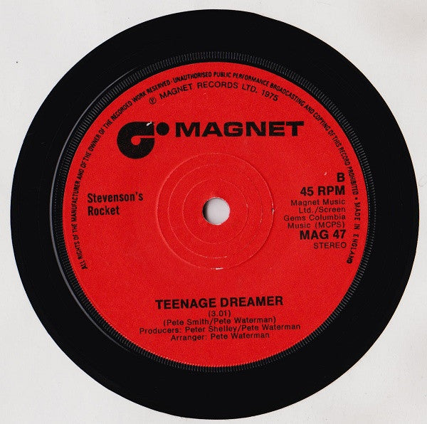 Stevenson's Rocket : Alright Baby (7", Single, Sol)