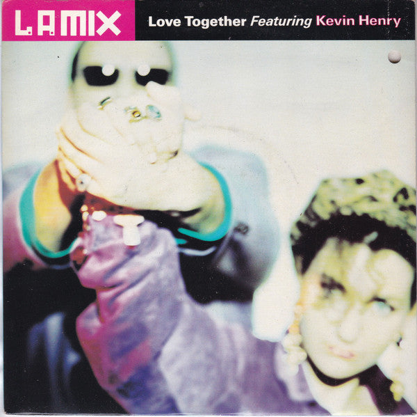 L.A. Mix : Love Together (7", Single, RE)